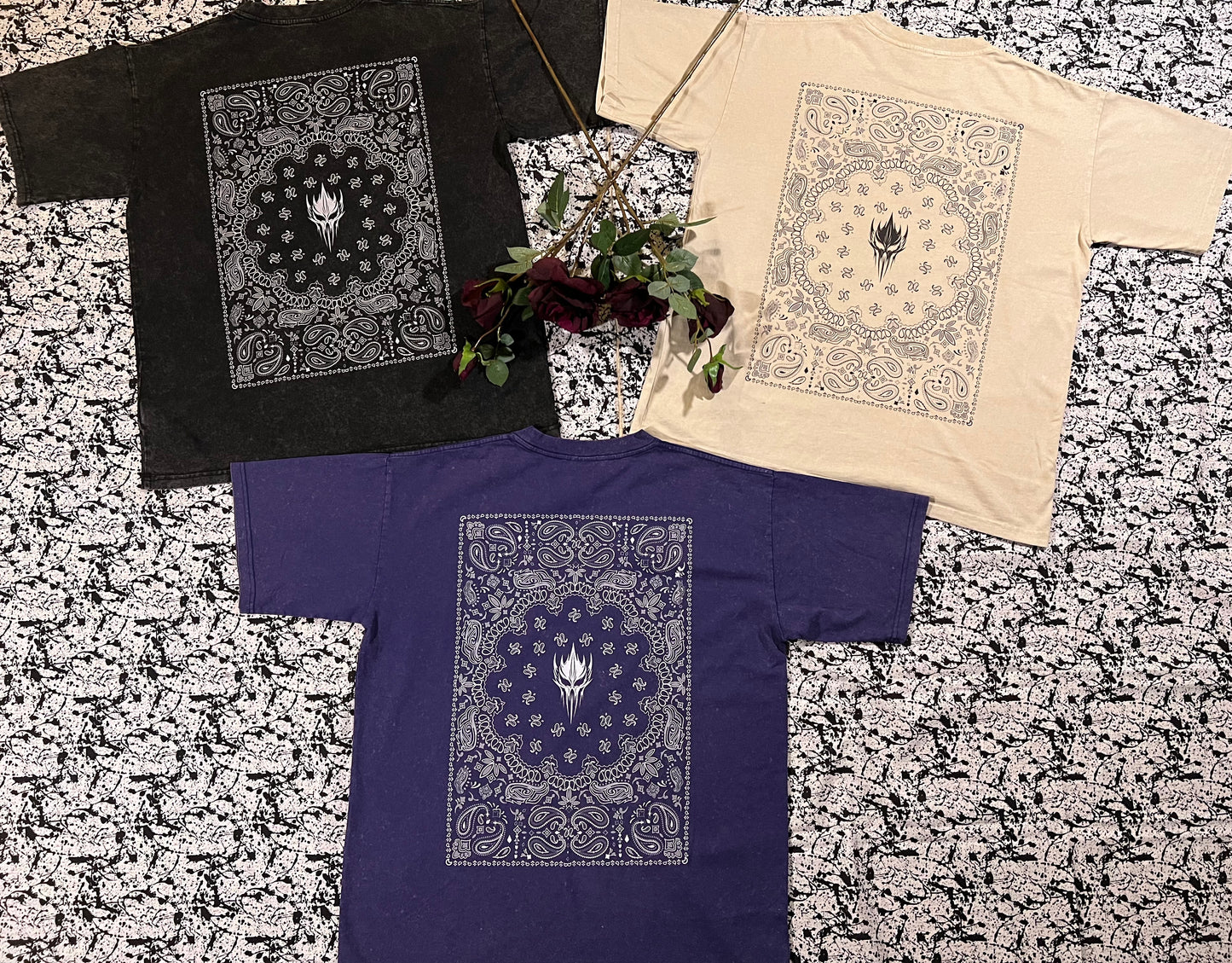 Bandana T-Shirt - Purple